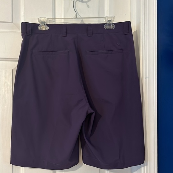 Men’s Callaway Plumb Colored 100% Polyester Athlete Golf Shorts Size 34 - Picture 4 of 6